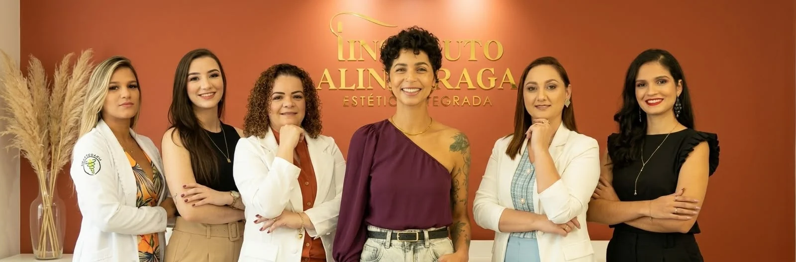 Equipe completa do Instituto Aline Braga